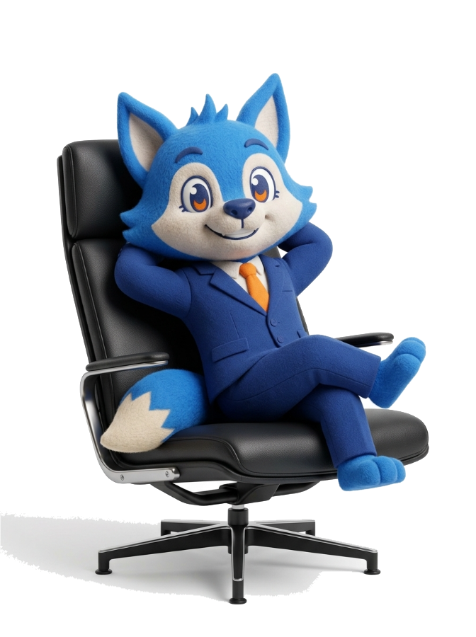 Woofy WeGestU dans un fauteuil