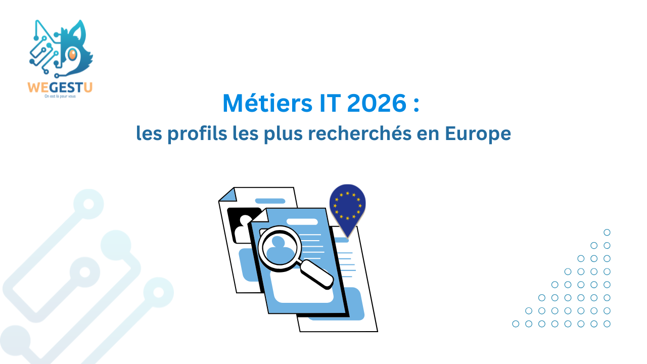 Métiers IT 2026 : les profils les plus recherchés en Europe