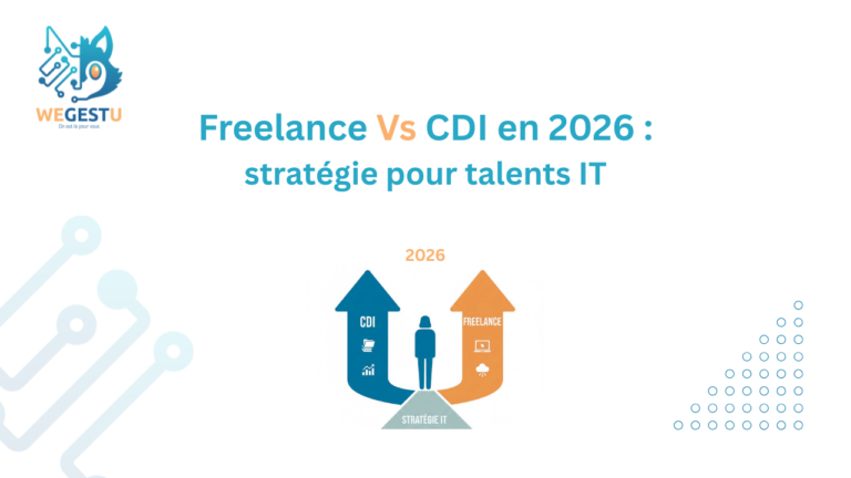 Freelance vs CDI en 2026 stratégie pour talents IT