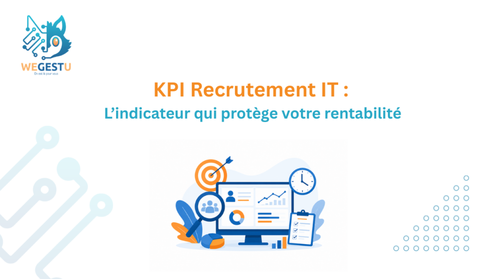 KPI Recrutement IT : l&rsquo;indicateur qui protège votre rentabilité